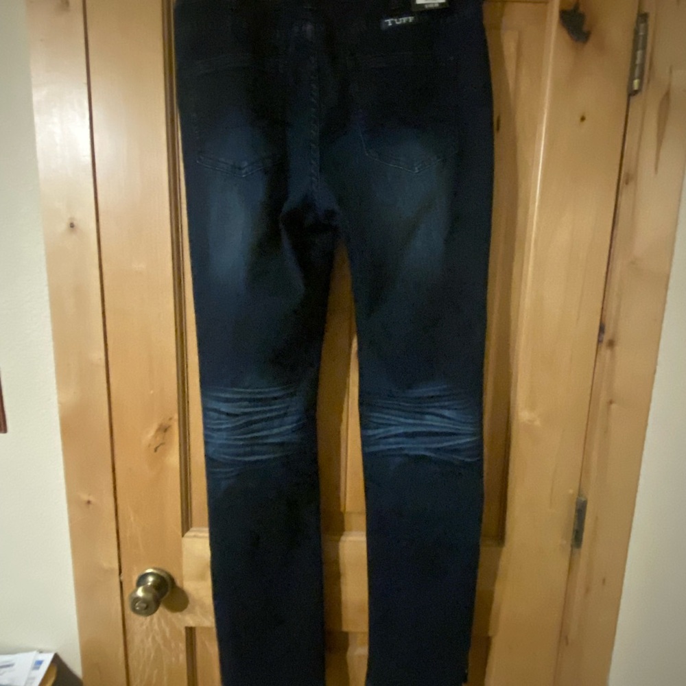cowgirl tuff Jeans straight to blinged out flare - Picture 3 of 5
